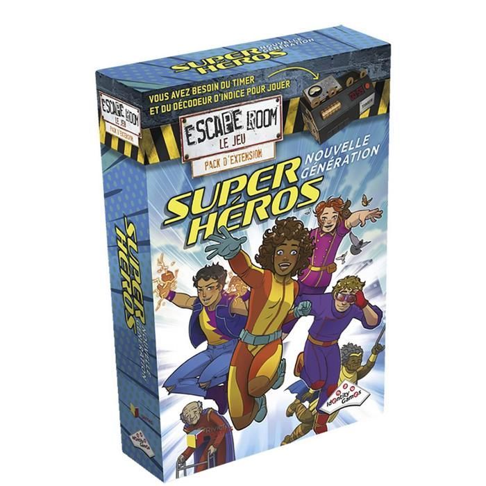 Escape Room The Game - Uitbreidingspakket - Next Generation Superheroes