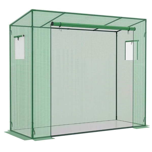 Tunel foliowy z oknami szklarnia ogrodowa UV-4 130g/m2