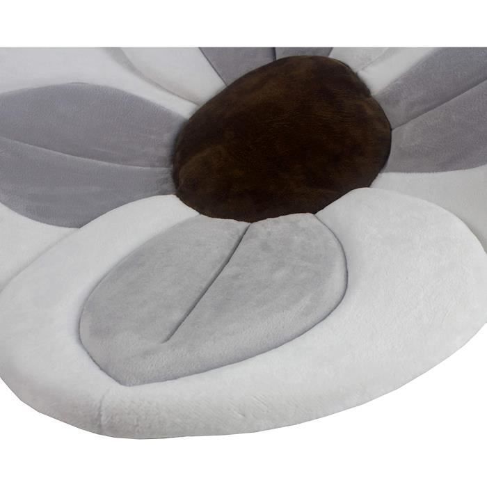 Alfombrilla de baño para bebé - Gris - Cojín de baño plegable con acolchado - Unisex - 80*80*2,5 cm