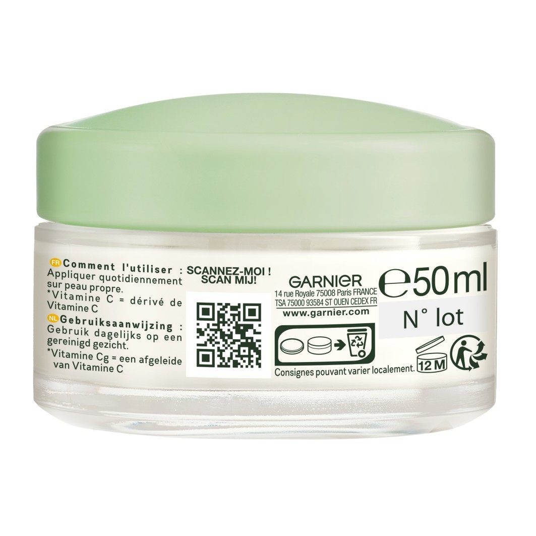 Garnier dienas krēms ar C vitamīnu* - 50 ml