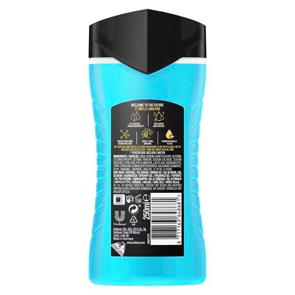 Axe Ice Chill 3-v-1 gel za prhanje<br>250ml