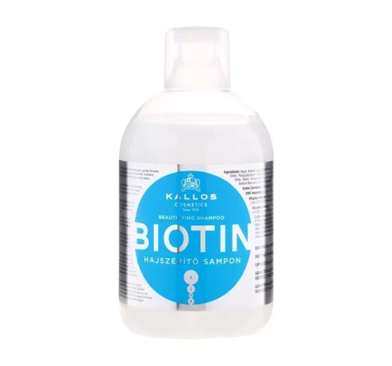 Kallos Kjmn Biotin szampon do włosów z biotyną 1000ml
