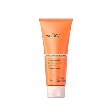 Crème capillaire hydratante de nuit WeDo Professionals, masque de nuit nourrissant pour cheveux abîmés, 100 ml