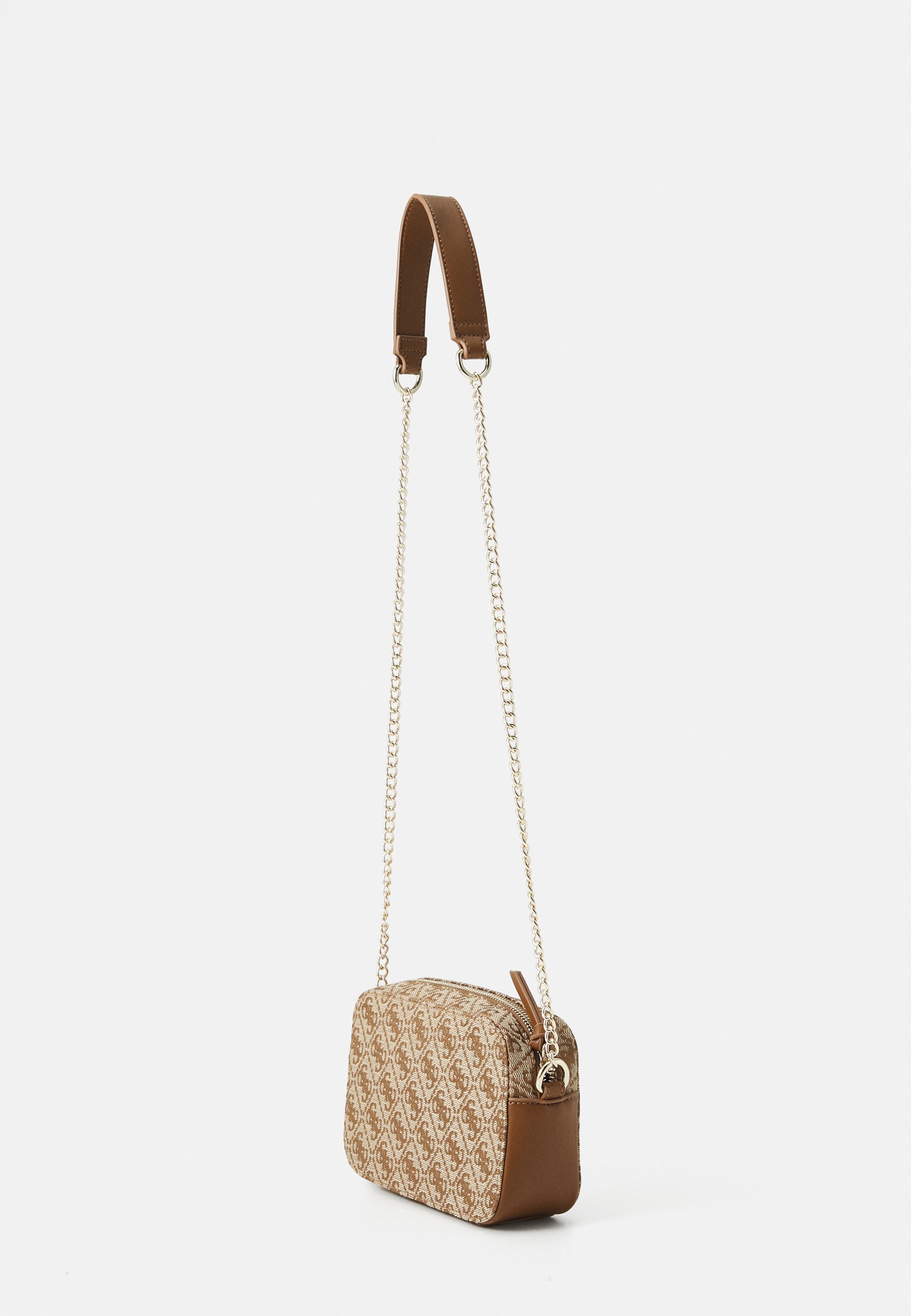 Sac bandoulière Guess Camera Bag unisexe - beige blanc
