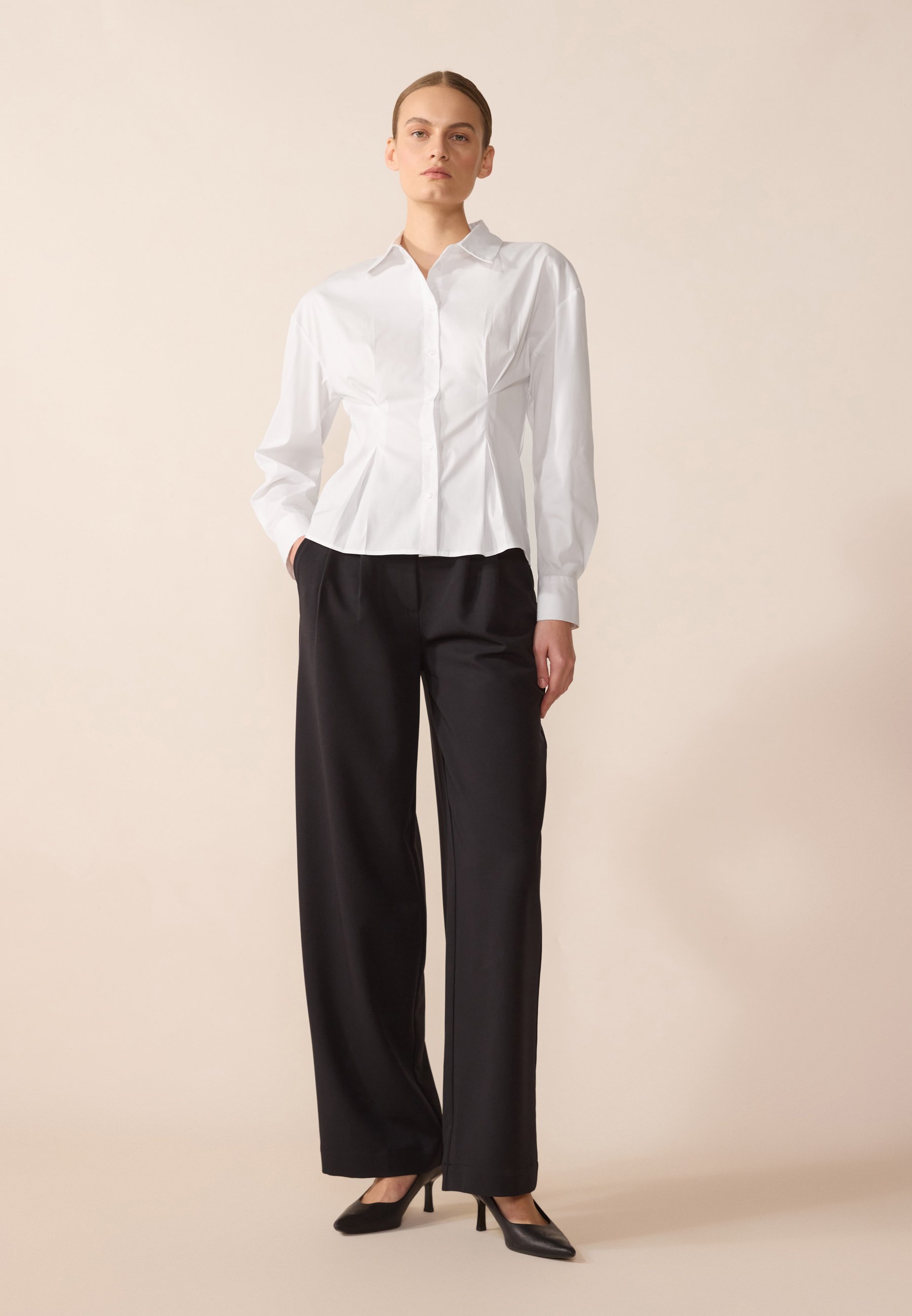Camicetta bianca Anna Field con bottoni