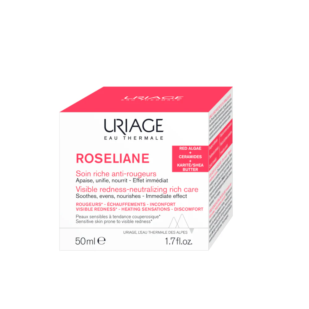 ROSÉLIANE Crema Ricca Anti-Rossori - Crema viso giorno lenitiva