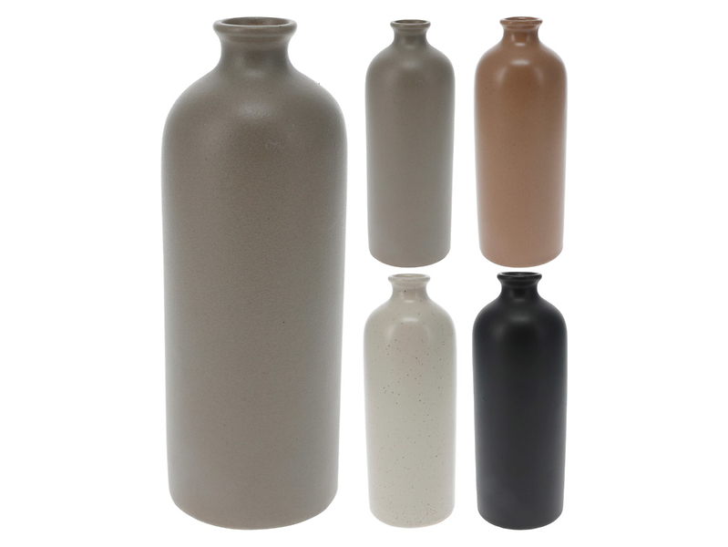 Wazon ceramiczny 19 cm mix kolorów