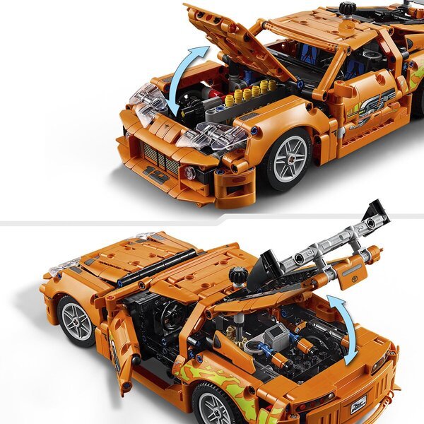 LEGO Technic 42204 Ātrs un bez žēlastības Toyota Supra MK4