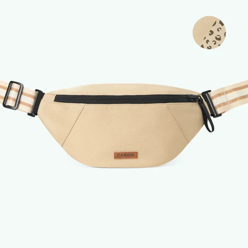 Cabaia Small Lobito cream fanny pack