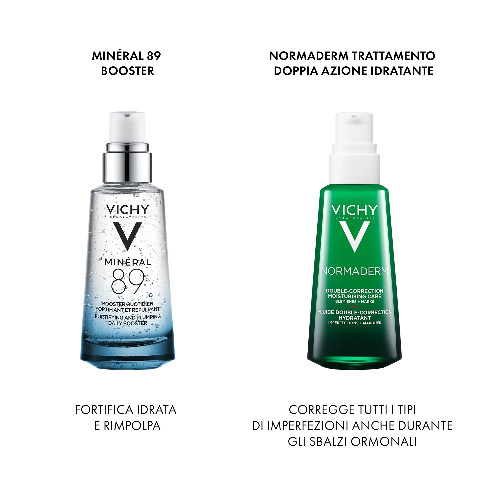 VICHY Vichy Normaderm hydraterende crème 50 ml met dubbele werking