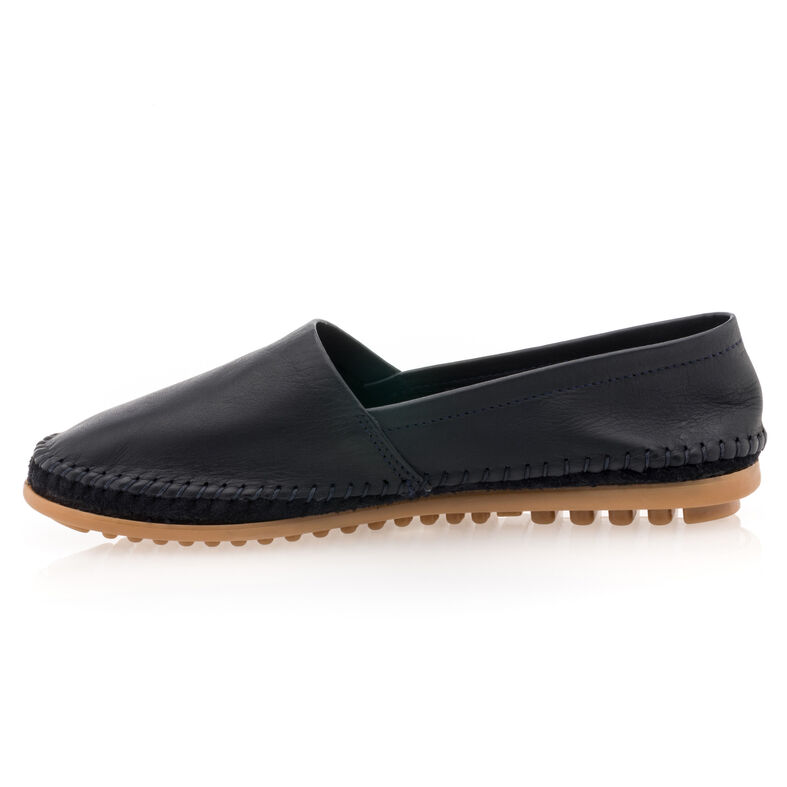 Blaue Damen-Loafer/Bootsschuhe