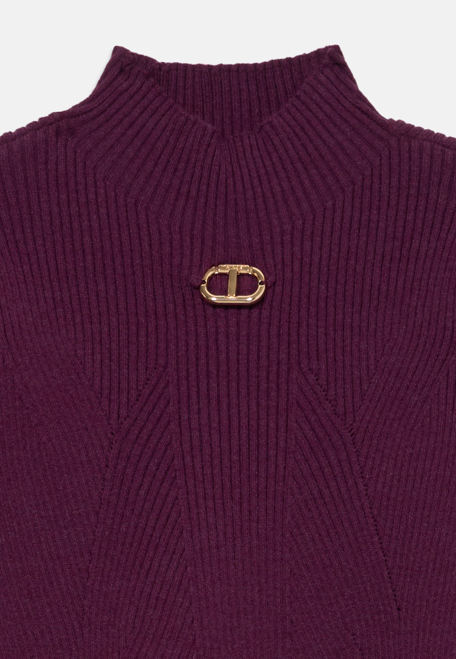 TWINSET JURK - Truijurk - bordeauxrood