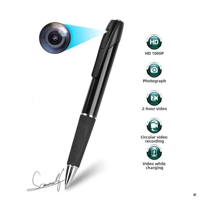 Penna spia con telecamera nascosta, registrazione video e foto in Full HD 1080P.