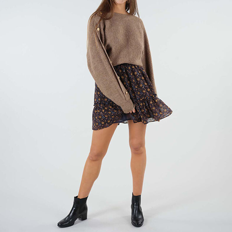Jupe Femme Marron