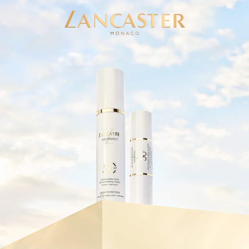 Lancaster Sun Perfect Clear & Tinted Stick SPF50 daudzfunkcionāls tonālā krēma zīmulis SPF 50
