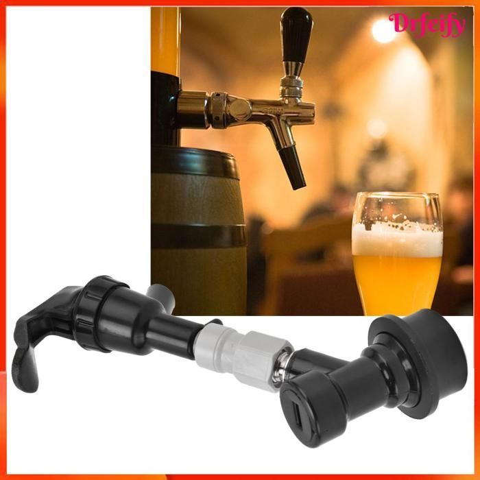 Distributore di birra Akozon, rubinetto portatile e facile da usare, design elegante, composto da elementi del sistema