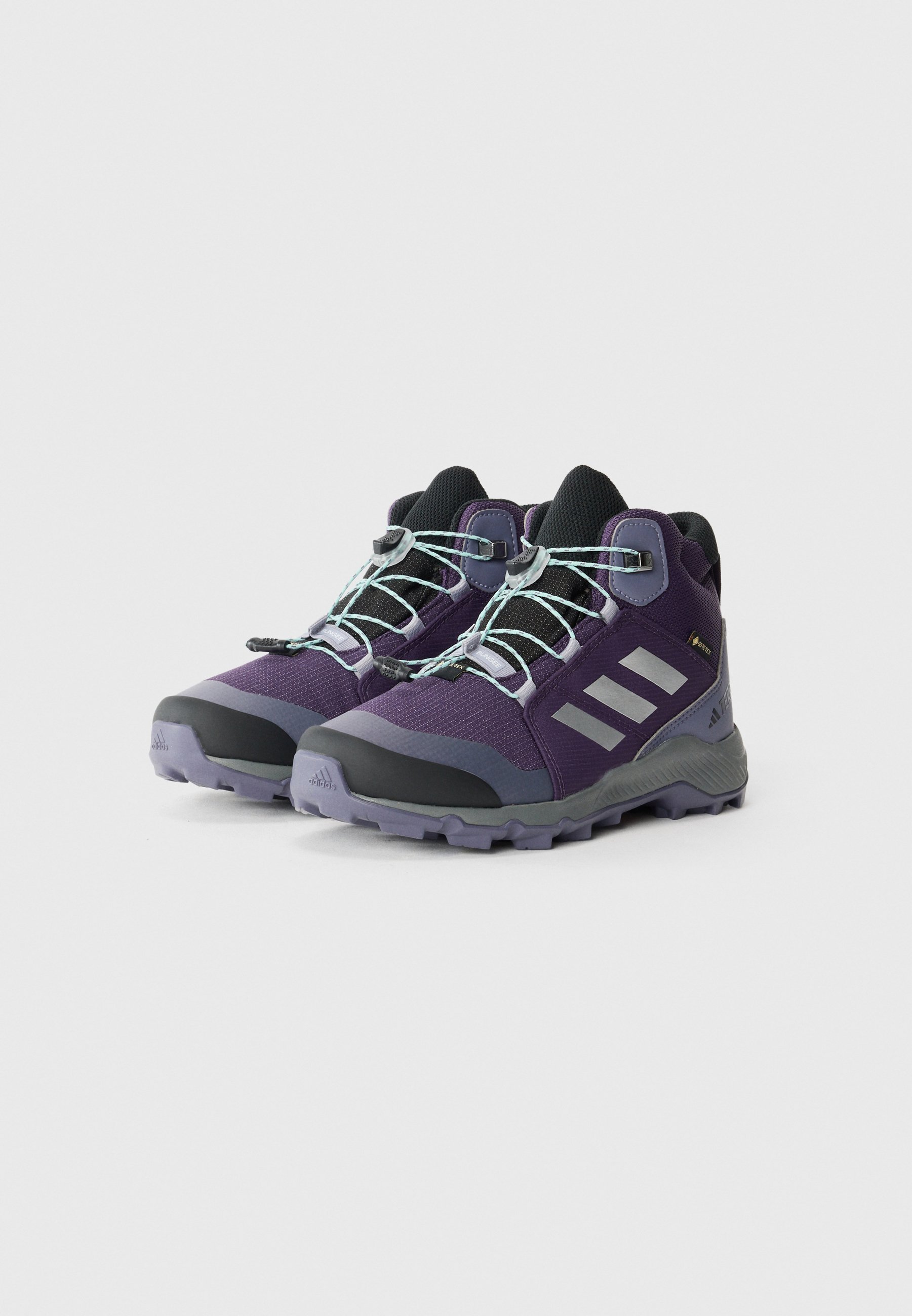 Adidas Terrex GTX UNISEX - Wandelschoenen - aurora plum/zilverkleurig/semi flash aqua