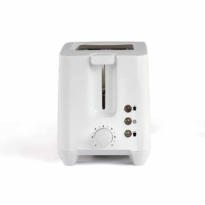 Tostapane a 2 fette - LIVOO - DOD162W - 750W - Termostato regolabile: 7 livelli - Bianco