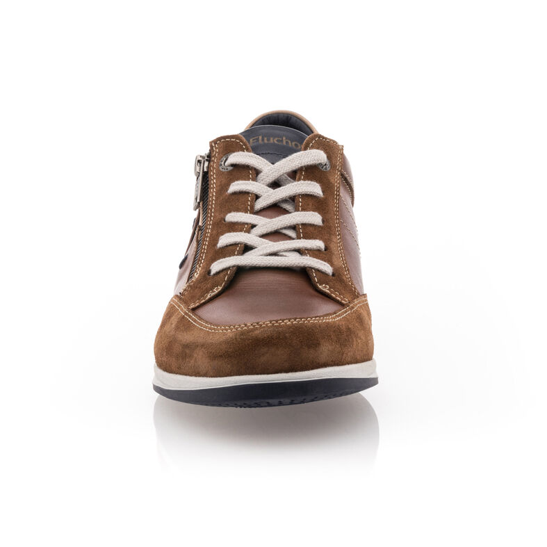 Zapatillas deportivas para hombre color marrón