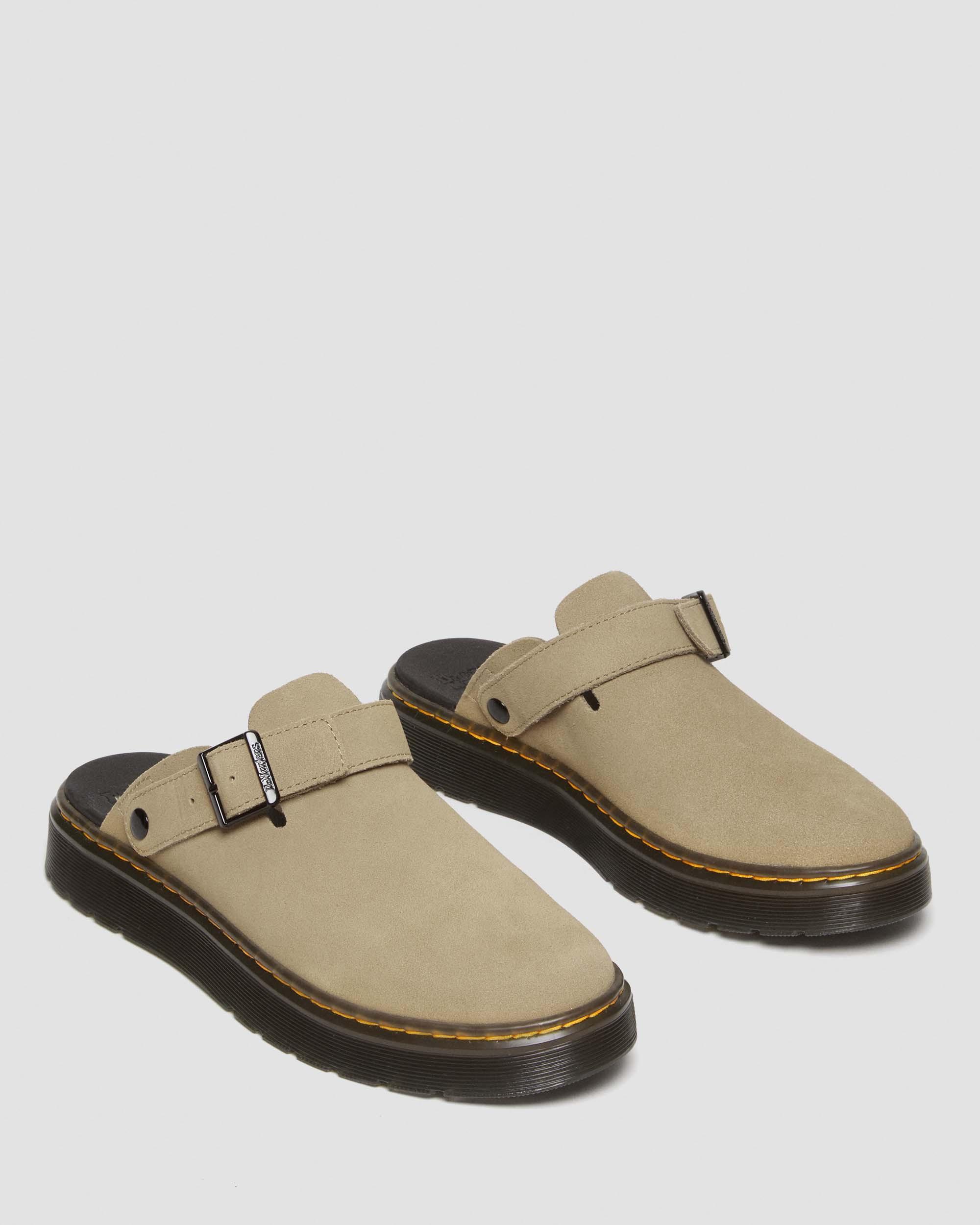 Carlson Suede Casual Slingback Mules