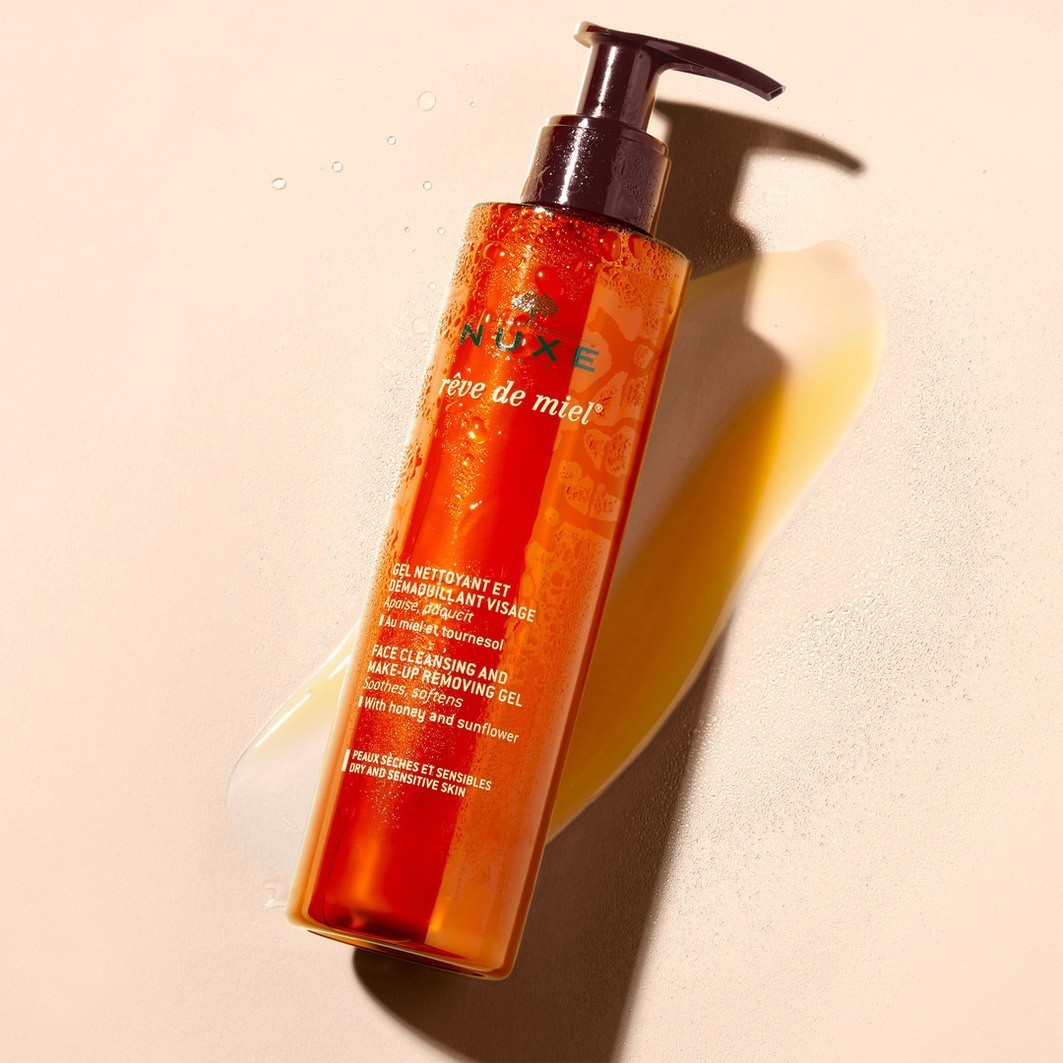 NUXE gel za čišćenje lica Reve De Miel® - 200 ml