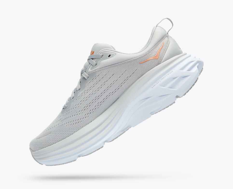 HOKA Bondi 8 Harbor Mist / Lunar Rock