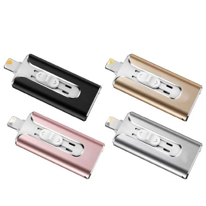 PASHASHOP 512GB USB 3.0 Flash Drive Compatible iPhone/iPad/Android/Mac - Gray