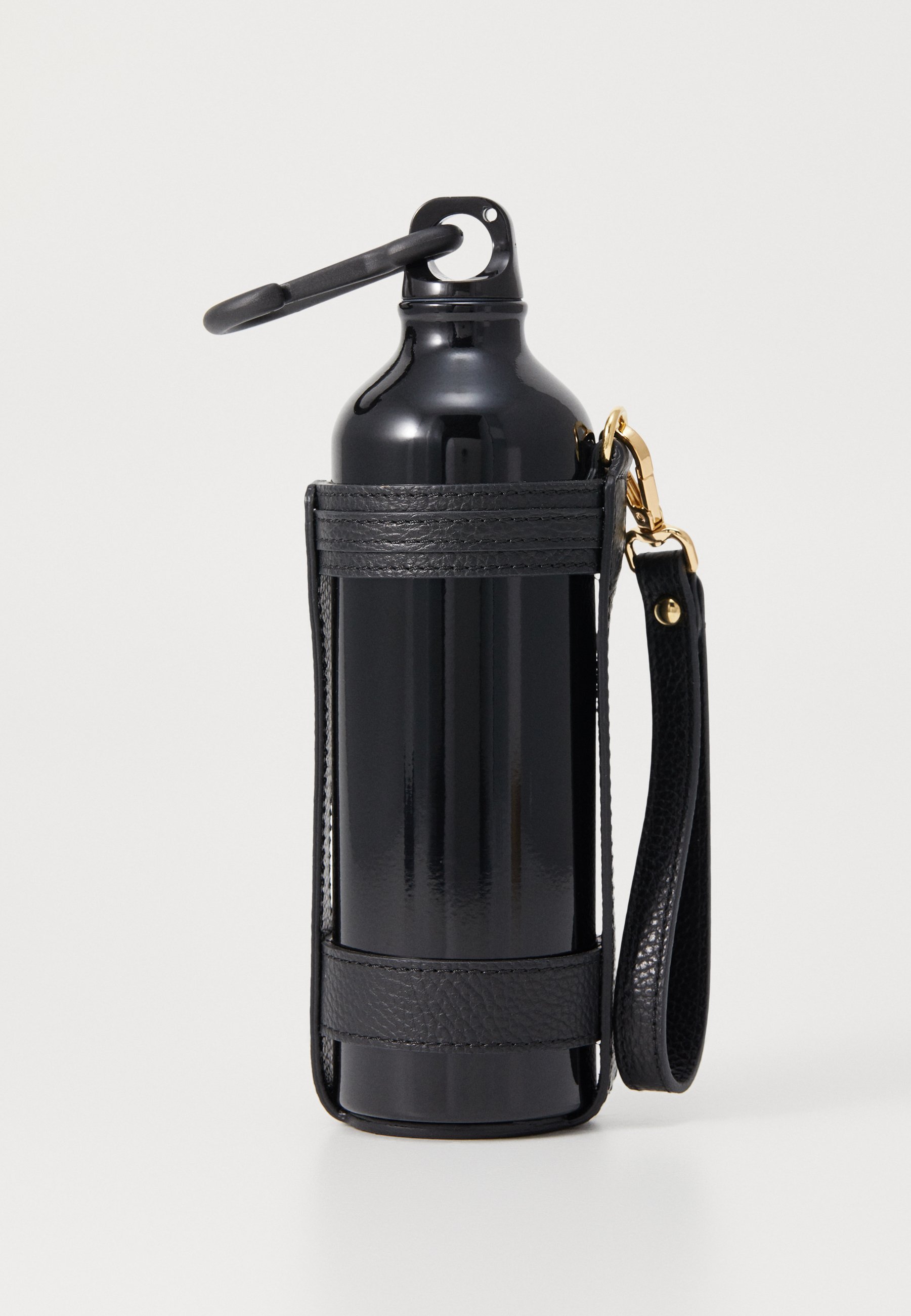 Conjunto de garrafa de água Versace Medusa 95 com recipiente - Garrafa para bebidas - preta