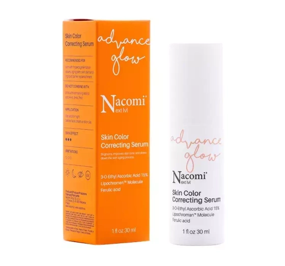 Nacomi Next Level Advance Glow serum korygujące koloryt skóry 30 ml