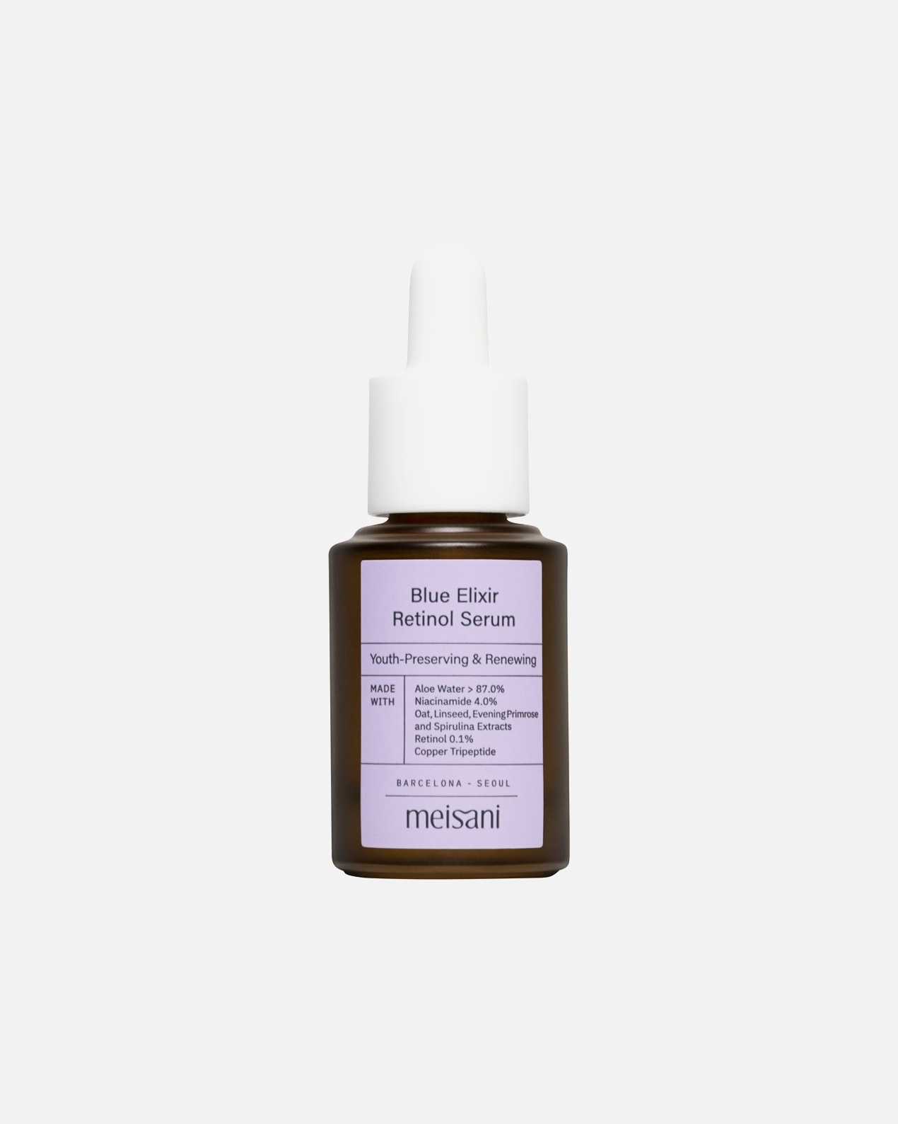 Meisani Anti-verouderingsserum Blauw Elexir Retinol Serum - 15 ml