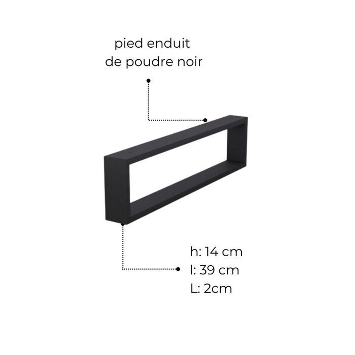FOCUS TV-Schrank, B 135 x T 40 x H 49 cm, goldfarbene Eiche, Metallbeine im Loft-Stil