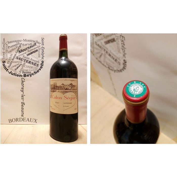 Château Calon Ségur 2004 - Magnum - Margaux - 3er Crecimiento Clasificado - 150 cl