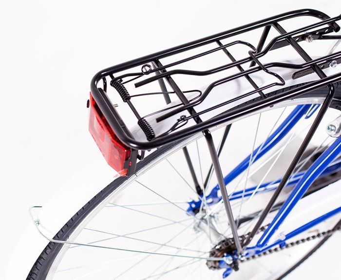 MARIO SCHIANO Herren-Citybike, 28 Zoll, 1 Gang, Blau
