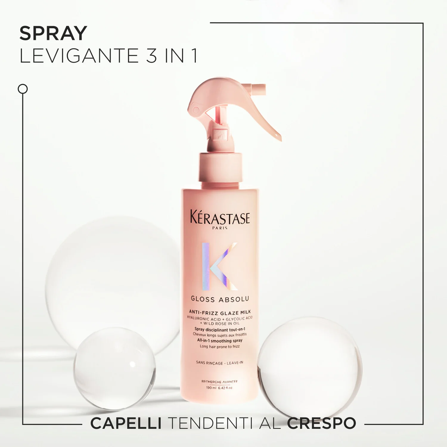 Gloss Absolu Cofanetto Gloss Absolu Holidays 2025 - Cofanetti per Capelli, Shampoo Illuminante, Balsamo Illuminante Capelli, Spray Termo Protettivo
