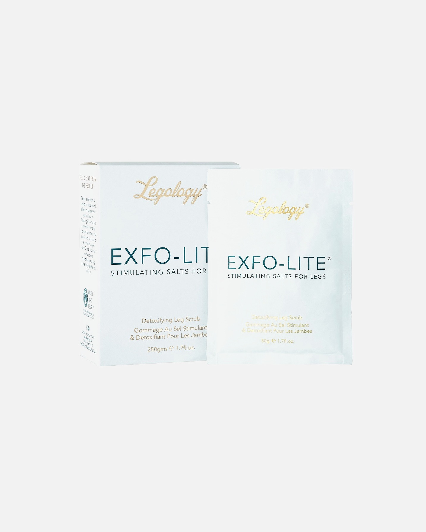 Legology Körperpeeling Exfo-Lite Entgiftendes Beinpeeling - 250 ml