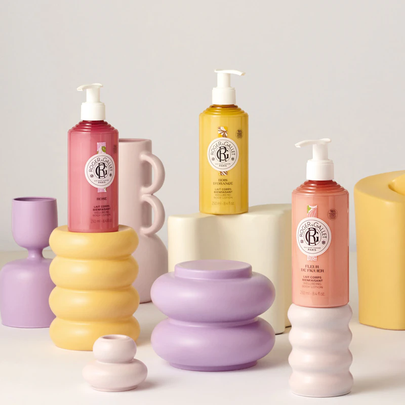 Loção corporal perfumada Roger & Gallet Fleur de Figuier