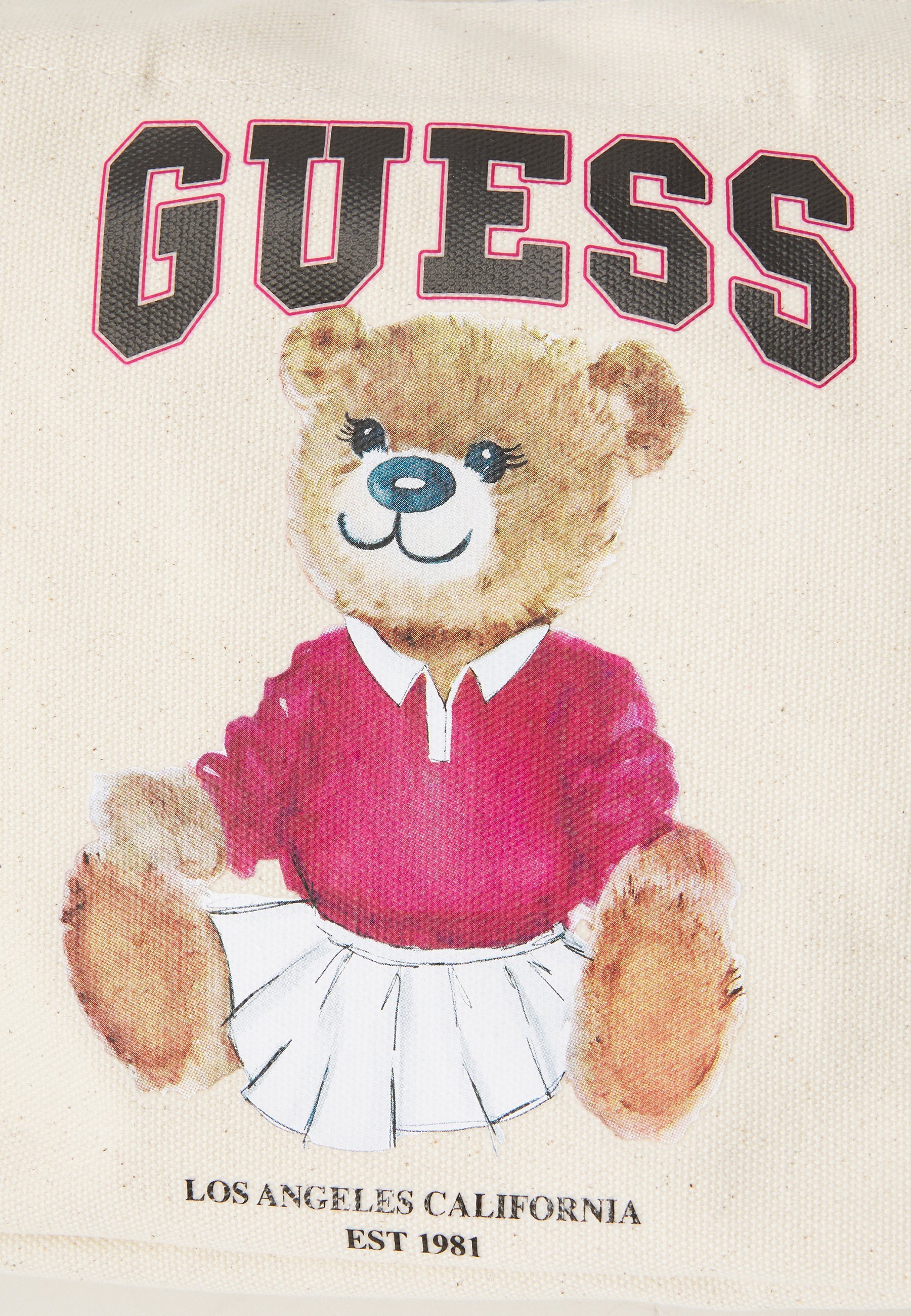 Guess MINI BAG UNISEX - Torebka - kremowo-biała