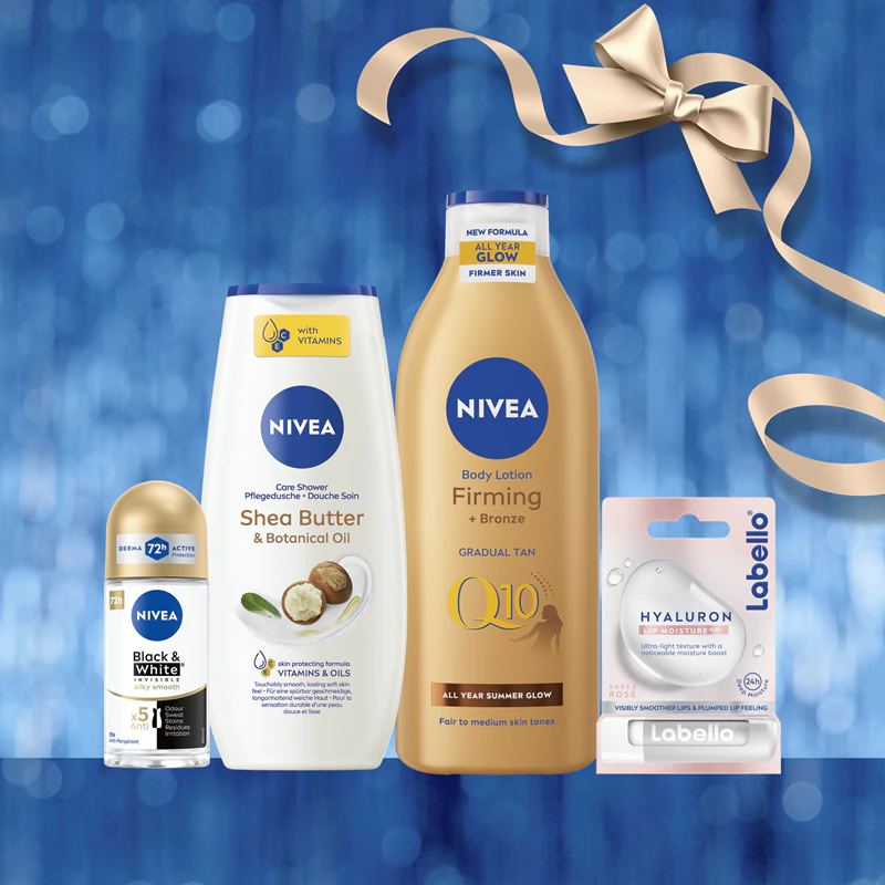 Dárková sada NIVEA Golden Care – Výživa a hydratace