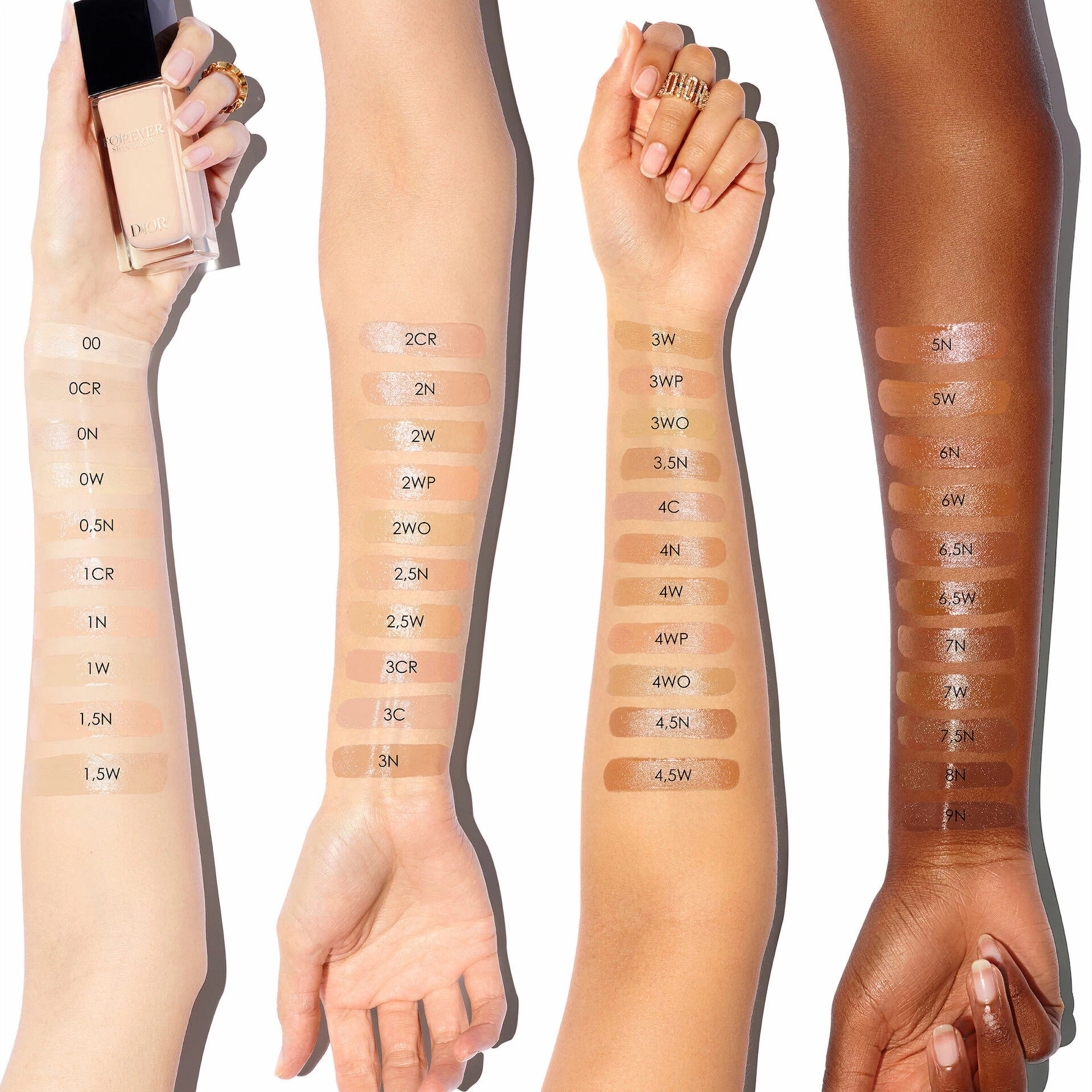 Forever Skin Glow 24h hidratantni blistavi puder 2N Neutral - DIOR