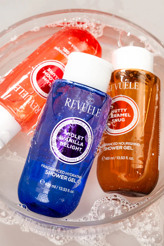 Revuele Violet Vanilla Delight Gel de Banho Hidratante Perfumado