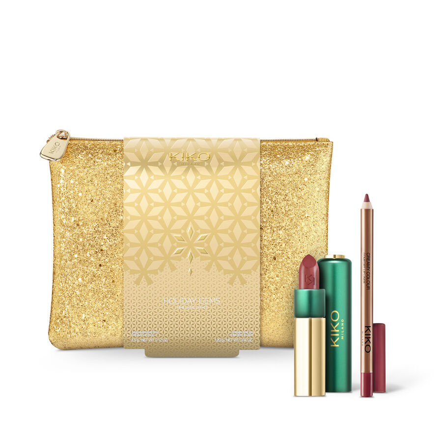 Kiko Milano Holiday Gems Tidlös Läppstiftskit 01