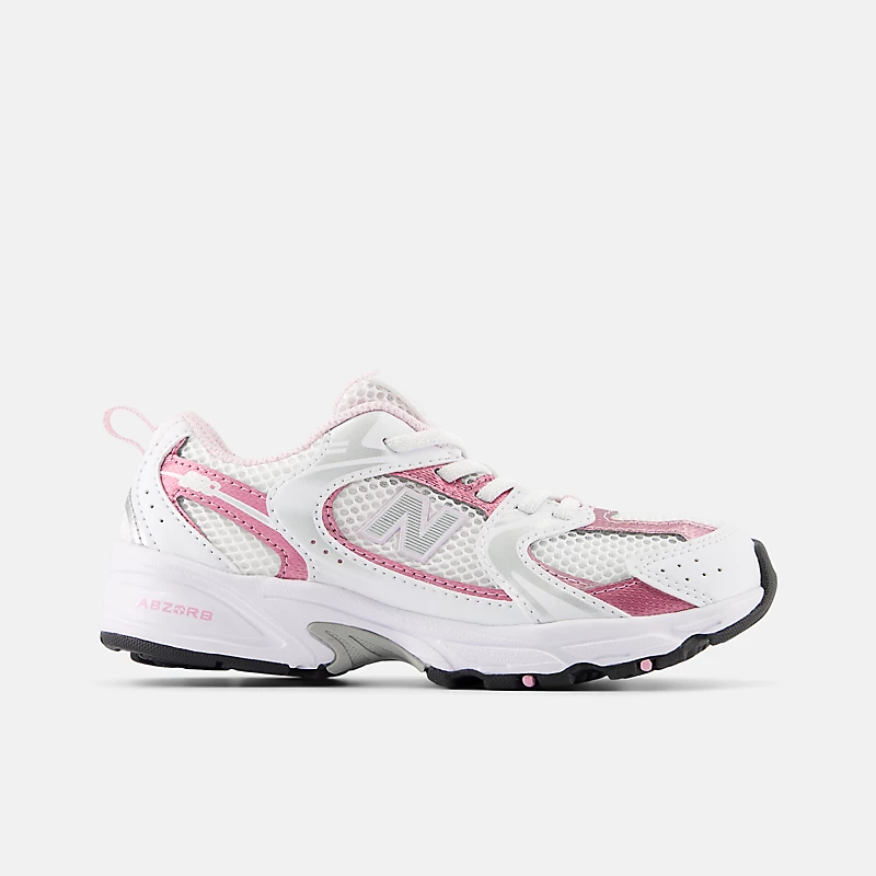 Baby 530 - Wit met roze suiker