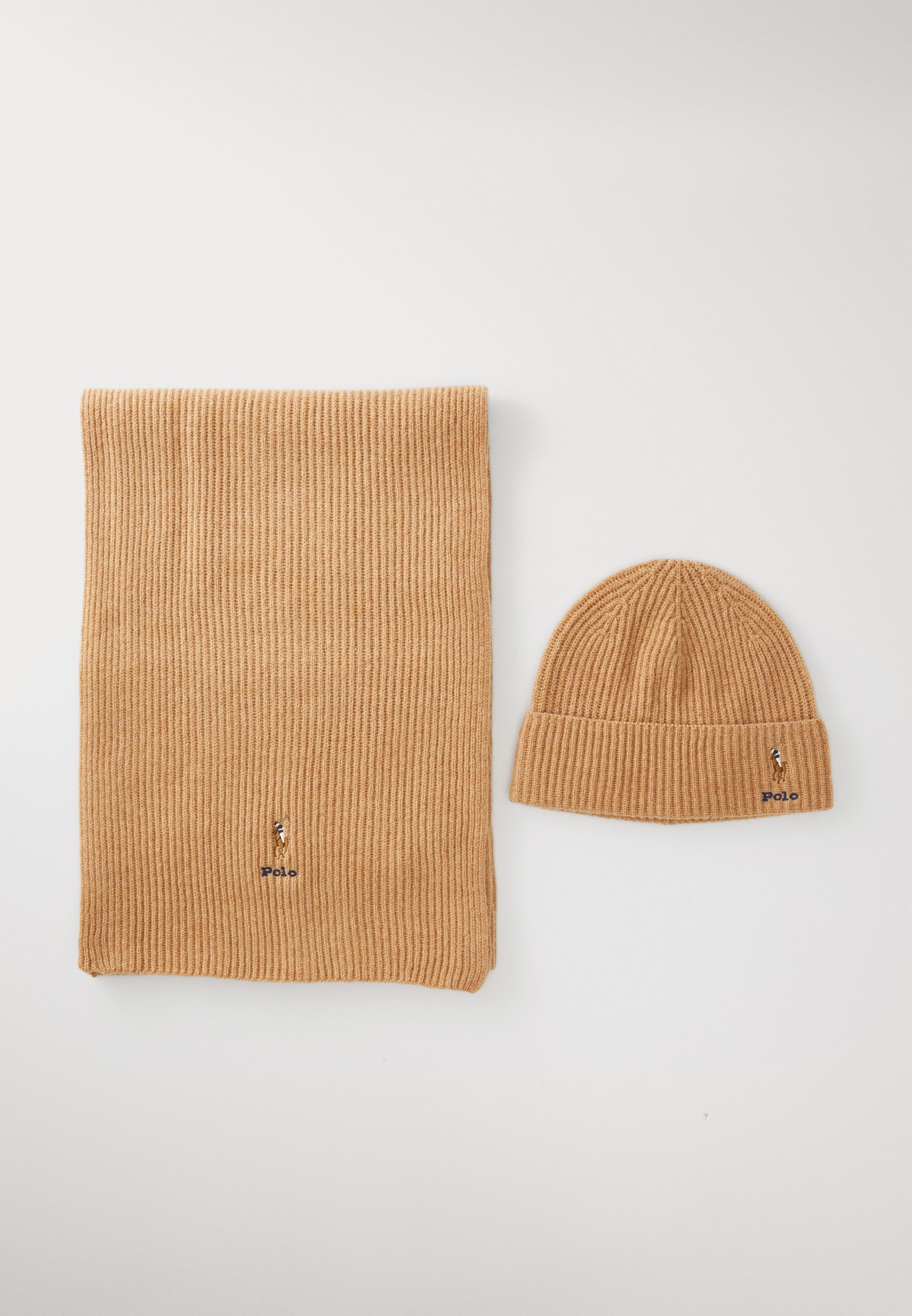 Polo Ralph Lauren CADEAUPAKKET - Sjaal - klassiek camel