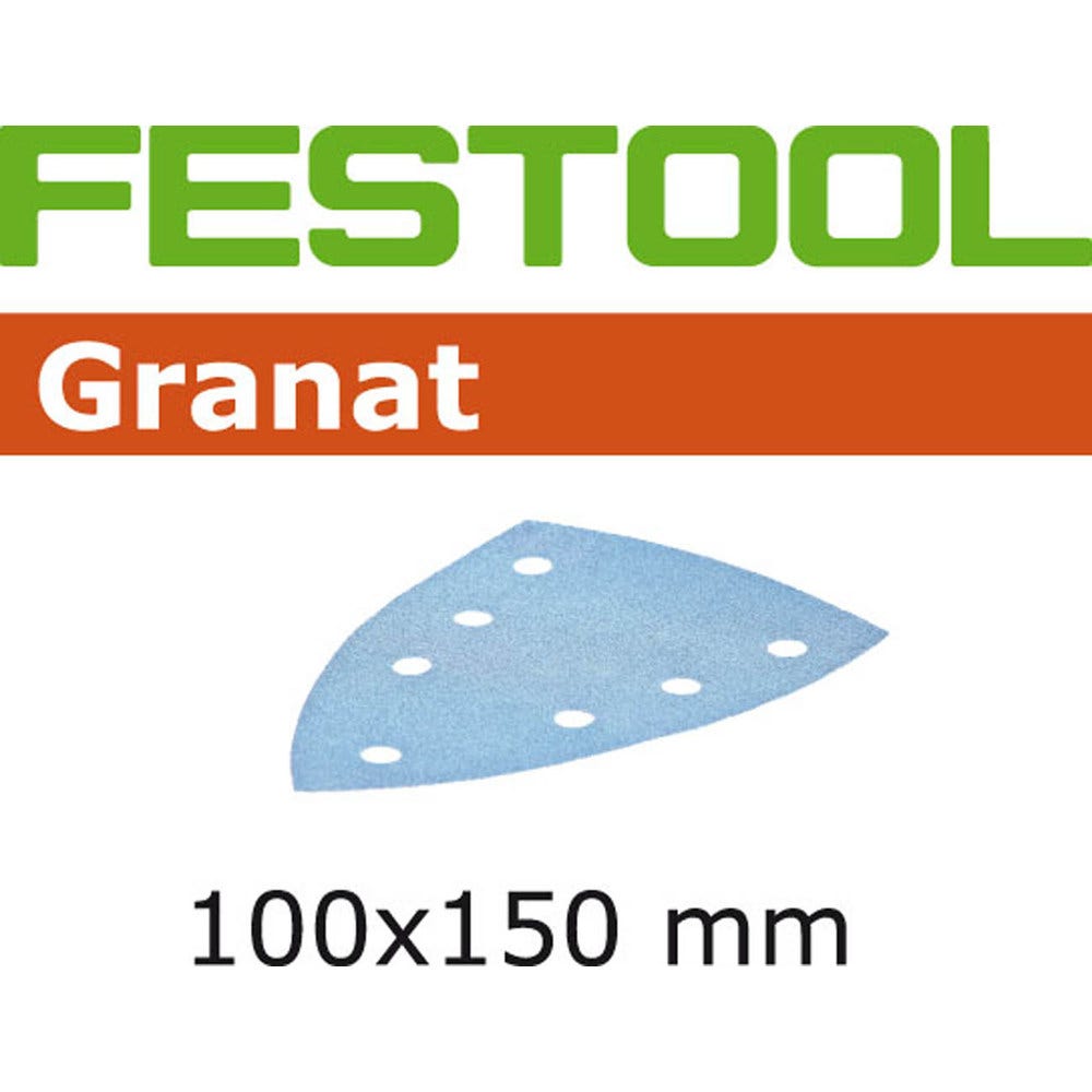 FESTOOL Marineblaues Schleifpapier 100 mm DELTA P150