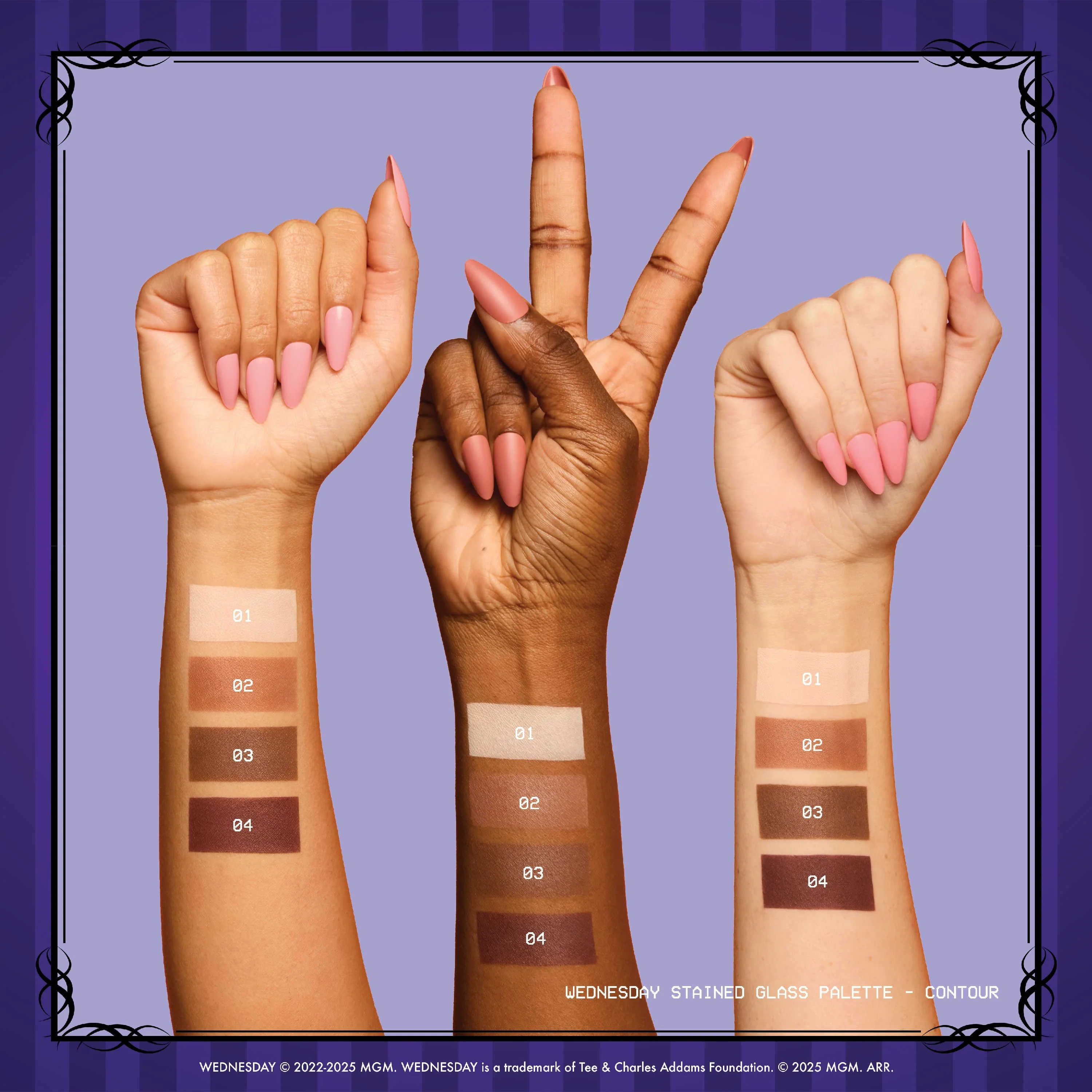 Viso Stained Glass Palette Contour - Palette viso