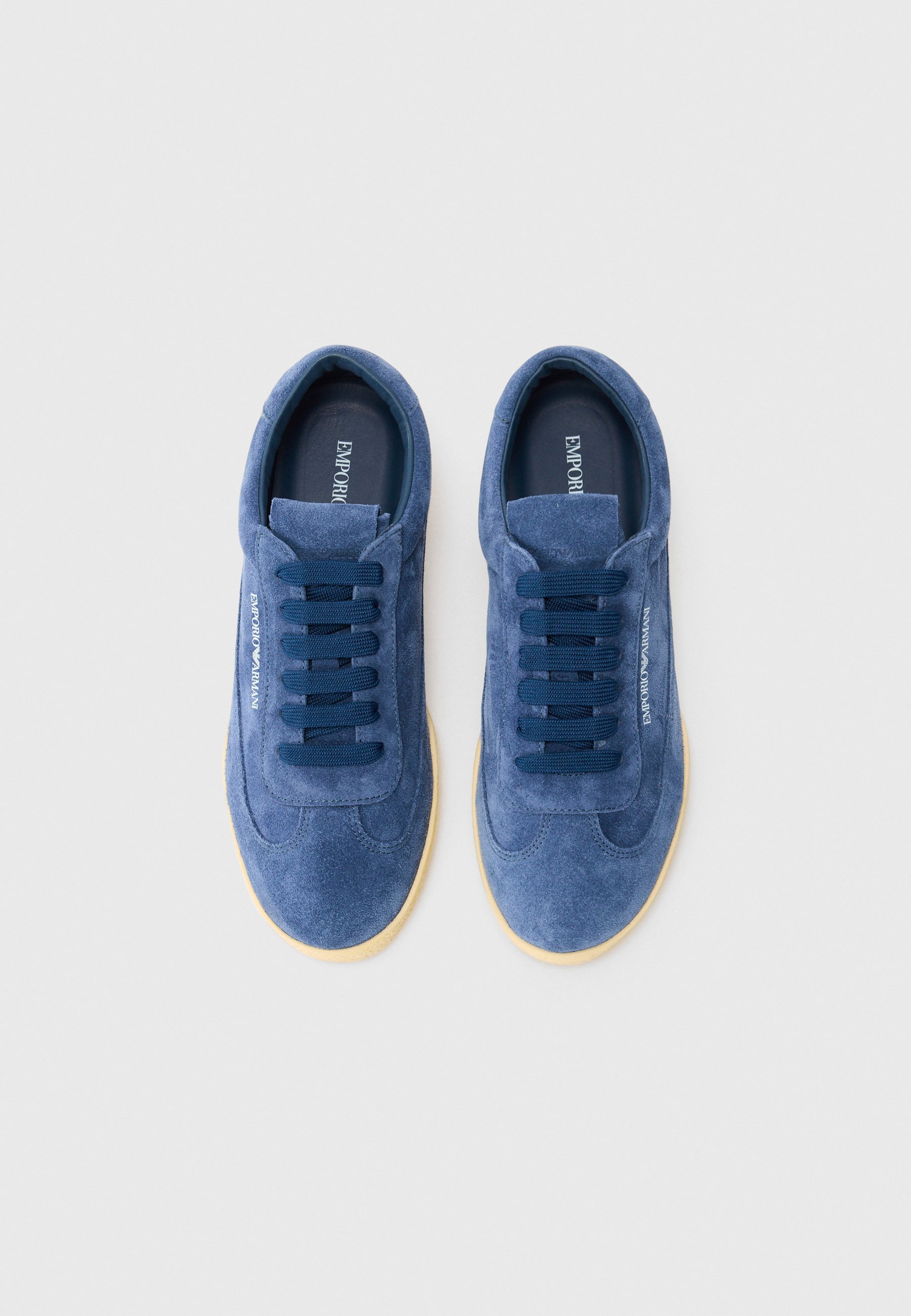 Baskets Emporio Armani - bleu céruléen