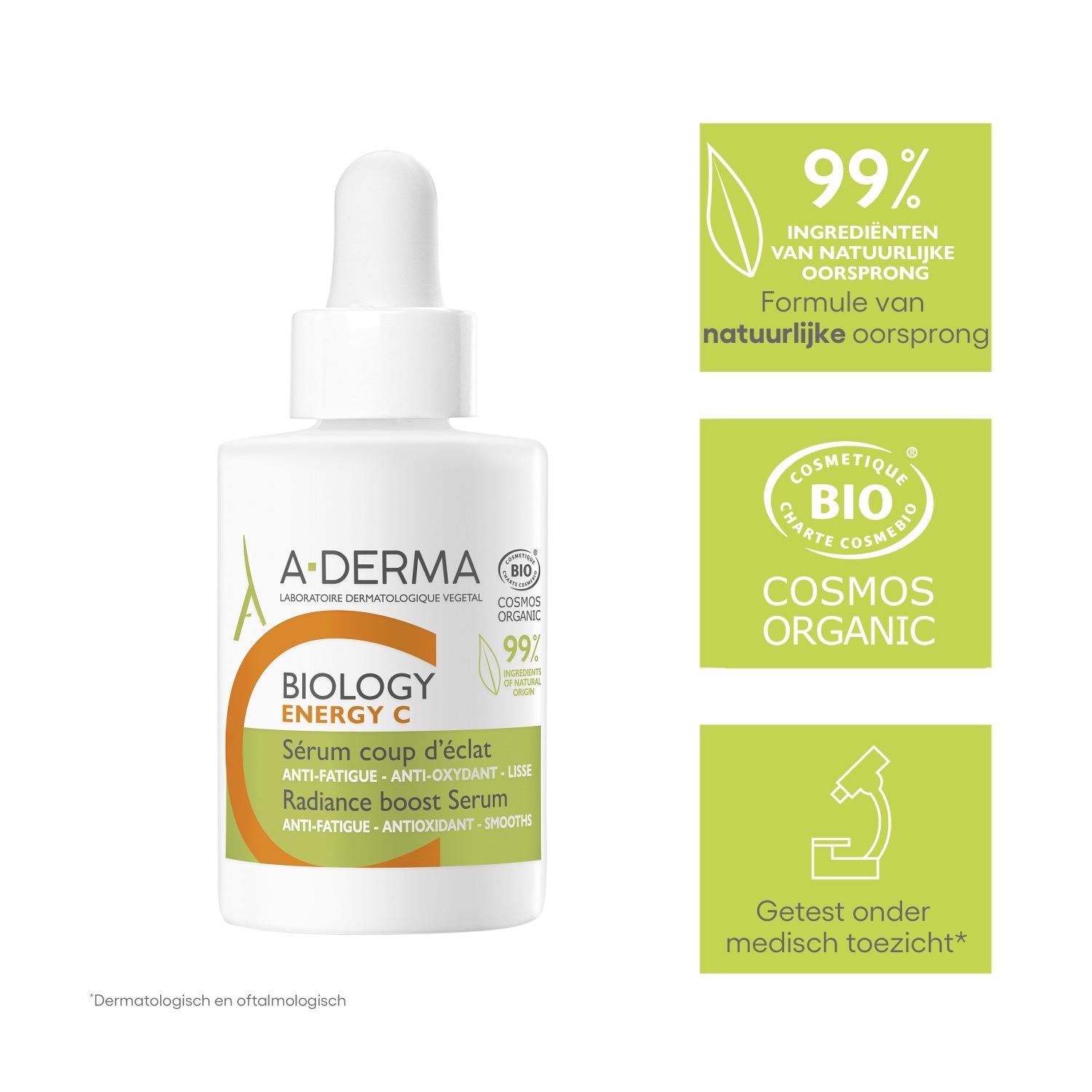 A-DERMA Vitamin C Serum Biology Energy C Radiance Boost Serum - 30 ml