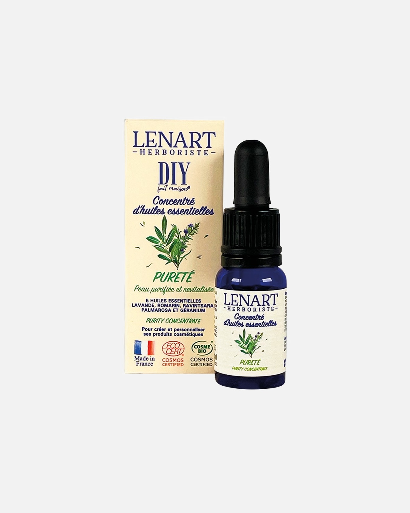 christian lénart Concentré Pureté BIO ECOCERT