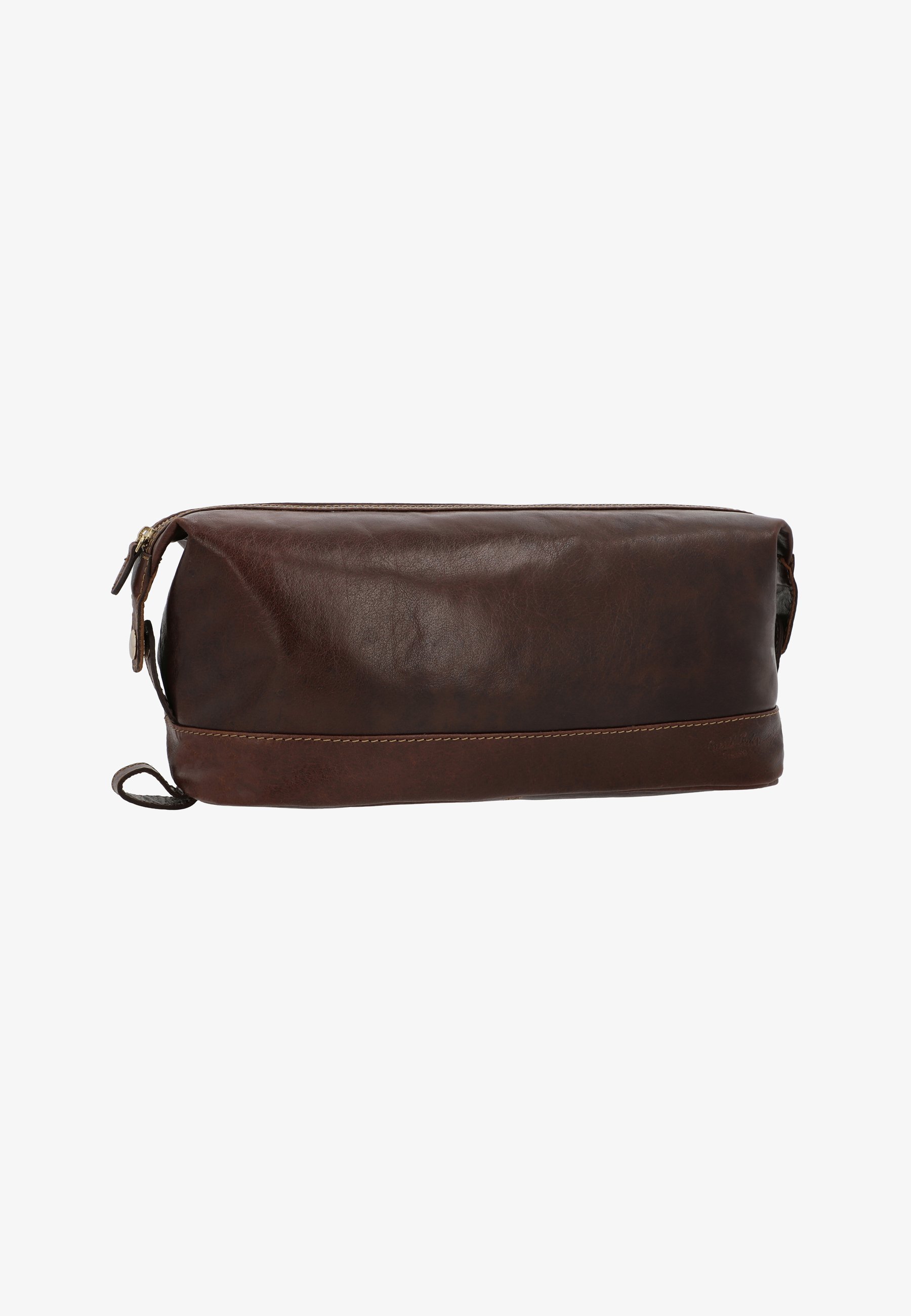 Gusti Leder ANIKA - Borsa da toilette - marrone scuro