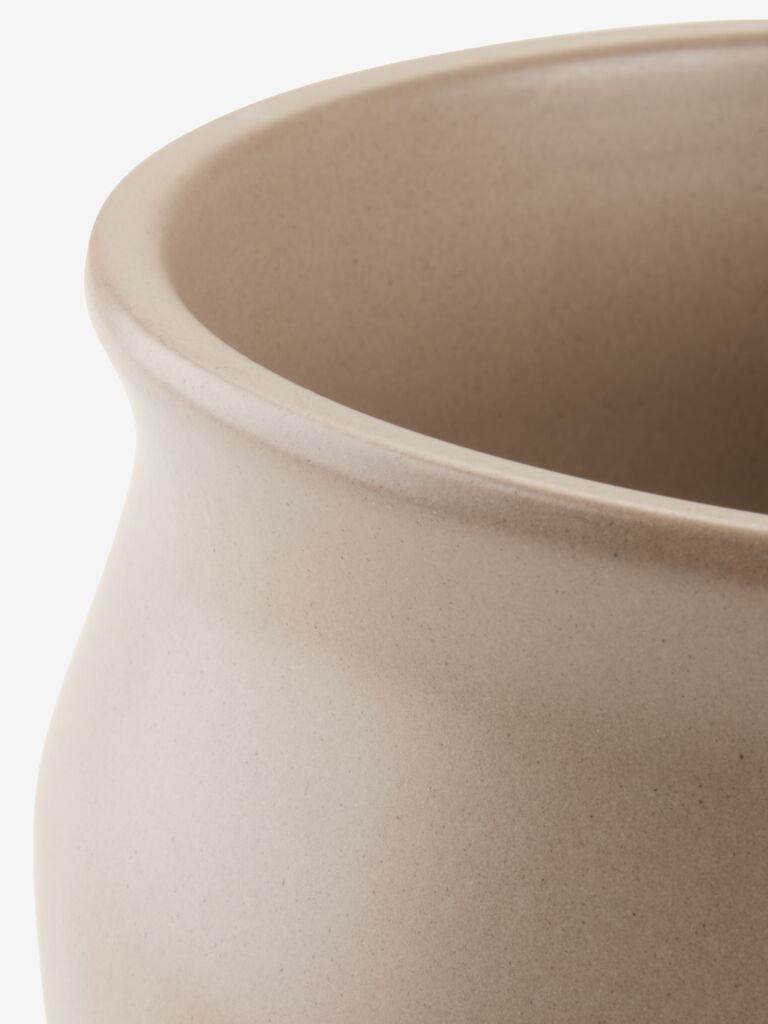 HARALDUR Saksija HARALDUR Ø20xH17cm toplo siva